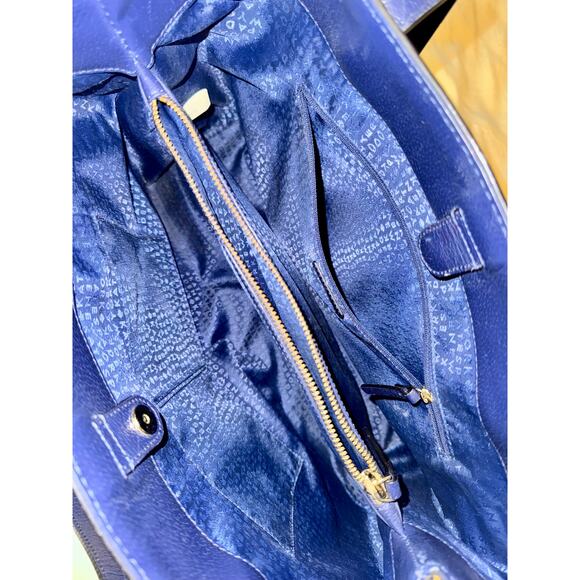 Kate Spade Tote Large Navy Blue Vintage Grand Street Gabriel Quiet Luxury - Picture 10 of 16